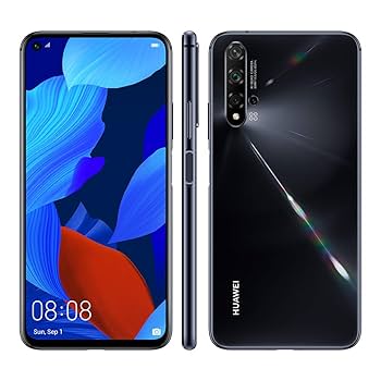 Huawei nova 5T ブラック 画面割れあり 完品 HUAWEI nova 5T画面交換で割れたガラスが新品に！タッチ操作や